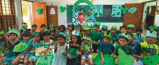 Kindergarten Green Day celebration