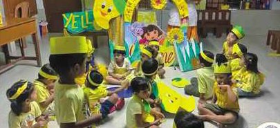 Kindergarten Yellow Day celebration