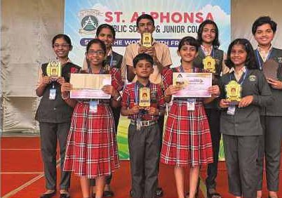 Kolethamma quiz and speech winners
