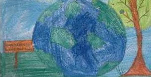 Nature drawing by Faaiza Zain