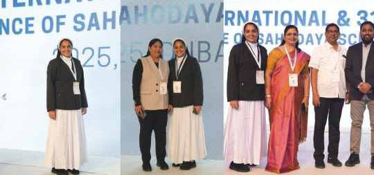 School delegation at Sahodaya International Conference in Dubai