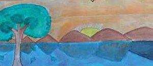 Landscape painting by Minnu Peter